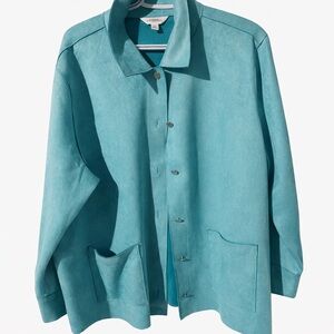 Elegant Teal Women's Blazer